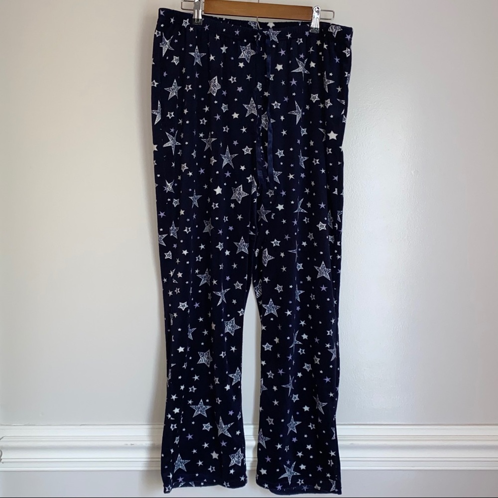 Croft & Barrow Intimates Blue Star PJ Pants XL